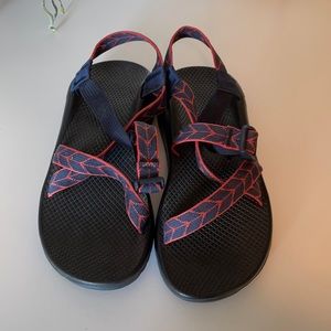 Black, blue, and orange women’s size 9 Chaco